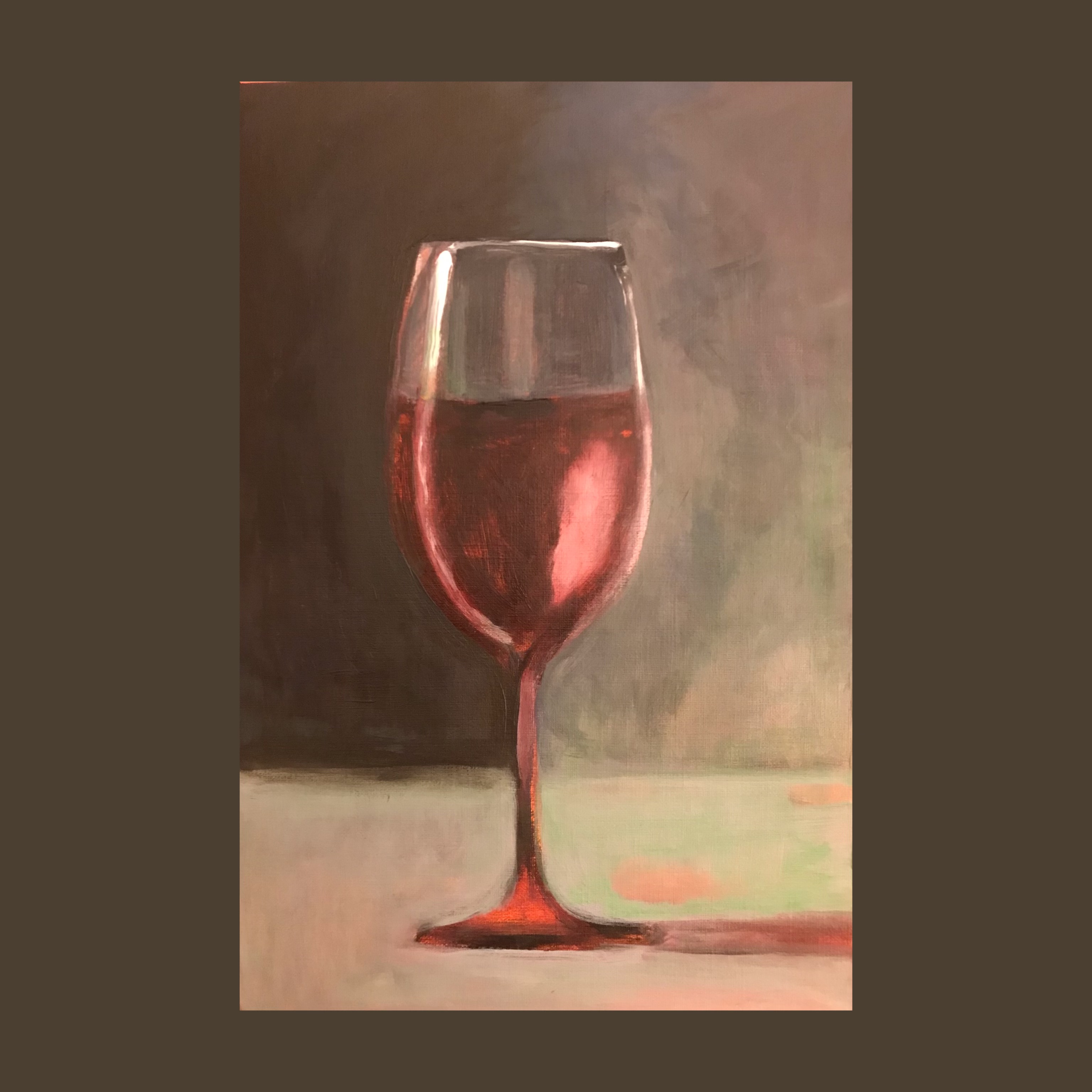 Wine Glass Painting